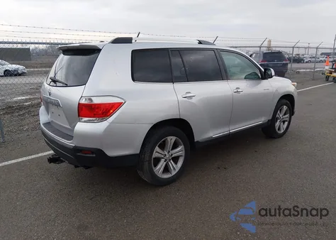 2012 Toyota Highlander Limited V6 z USA, uszkodzony, nr VIN 5TDYK3EH6CS059388